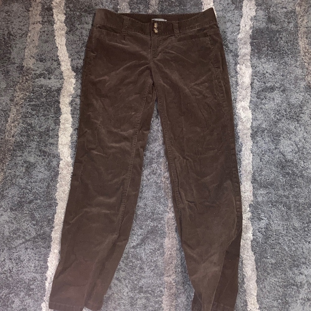 Ann talor corduroy brown pants-great condition!